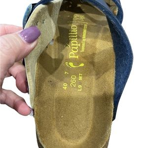 Birkenstock Papillio Blue Floral Sandal